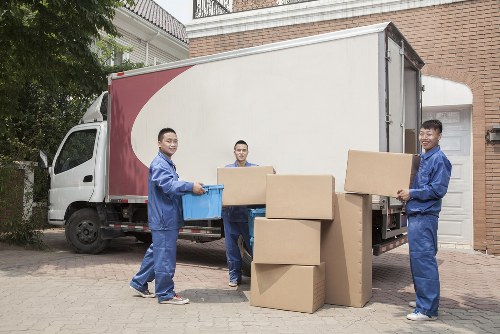 Removal truck hire vehicle ready for a Bermondsey home move