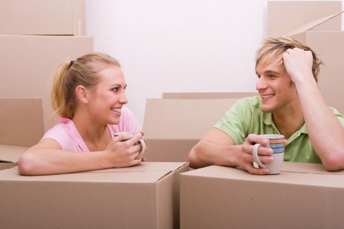 Movers Bermondsey team preparing a safe and insured house move