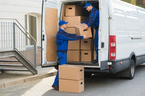 Local team handling furniture removal in Bermondsey streets