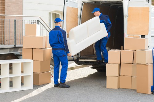 Commercial moving team planning a business relocation in Bermondsey