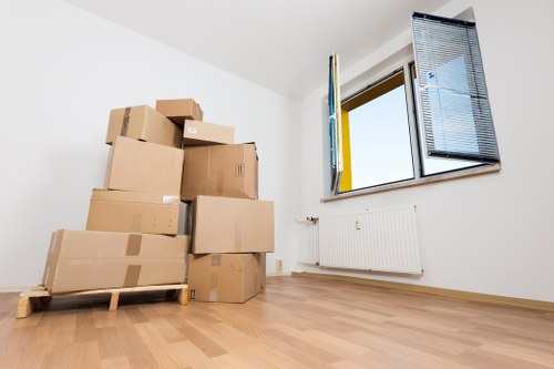 Local Bermondsey moving truck with loading support for flats and offices