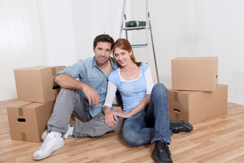 Commercial moving truck service in Bermondsey for offices and stock