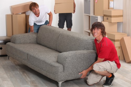 Packing and transport support for an office move in Bermondsey